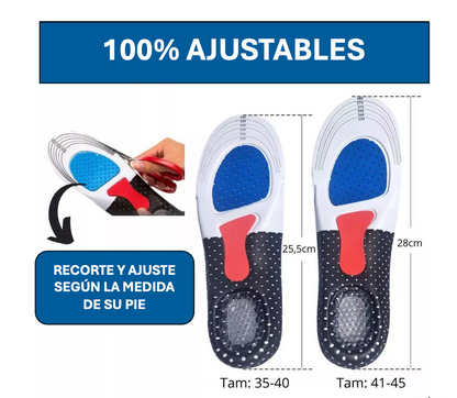 Plantillas Gel Ortopédicas