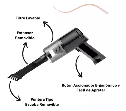 Aspiradora Portátil con Soplador